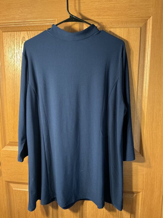 Susan Graver Dress Blouse - Picture 2 of 2